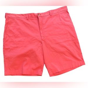 Vineyard‎ Vines Men’s 46B Salmon Pink Flat Lay Front Shorts 10.5” Inseem